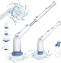 Electric Spin Scrubber Power Shower Scrubber with Adjustable Extension