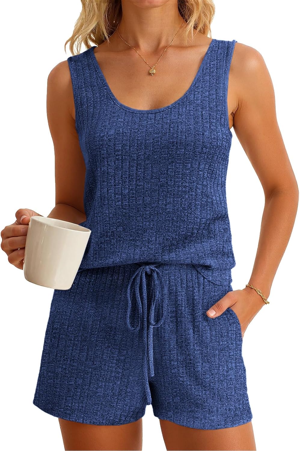 Imily Bela Womens Pajama Sets for Summer Sleepwear and Lounge
