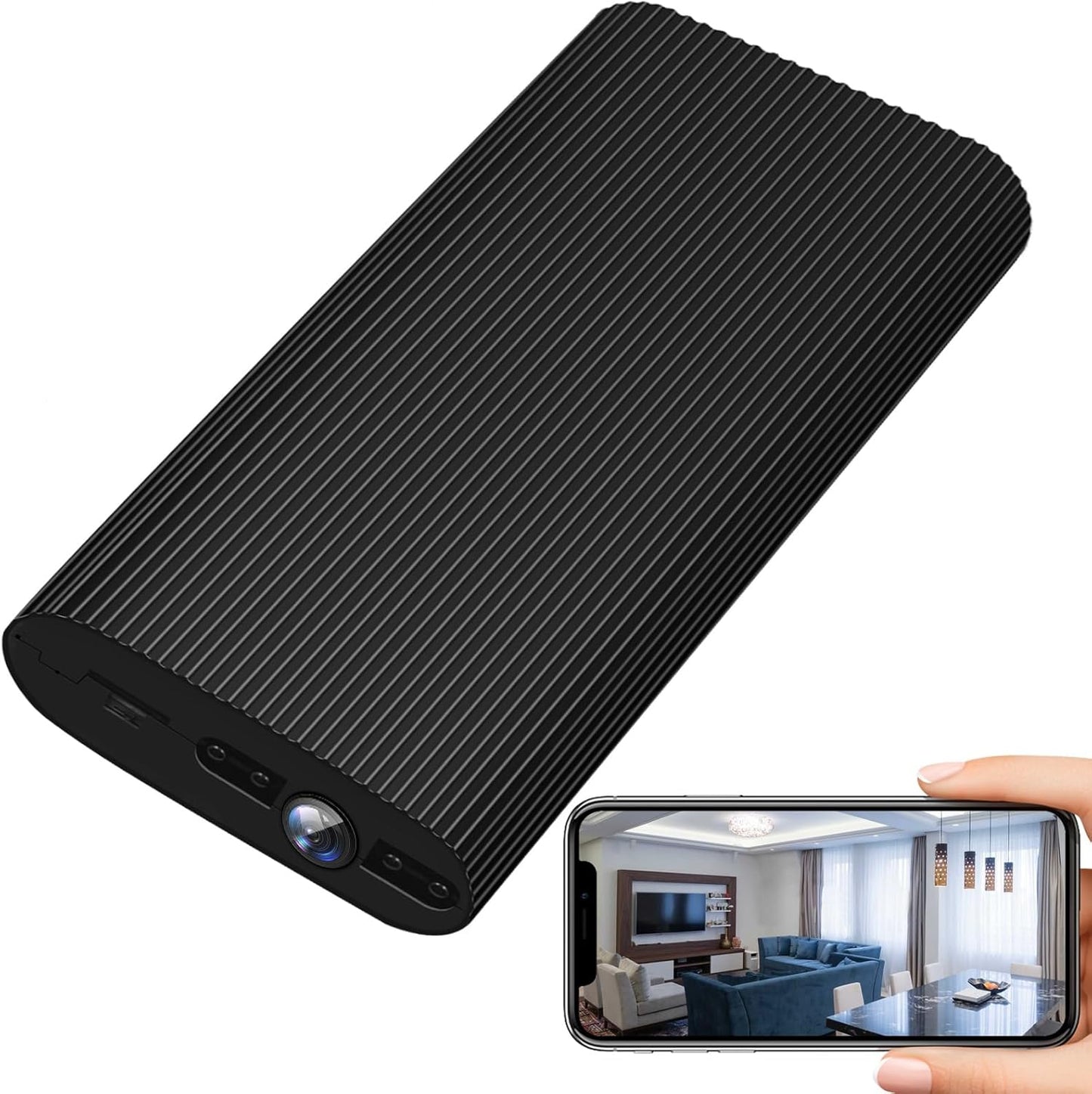 Hidden Camera Detector WiFi Smart Indoor Security Camera 1080P HD