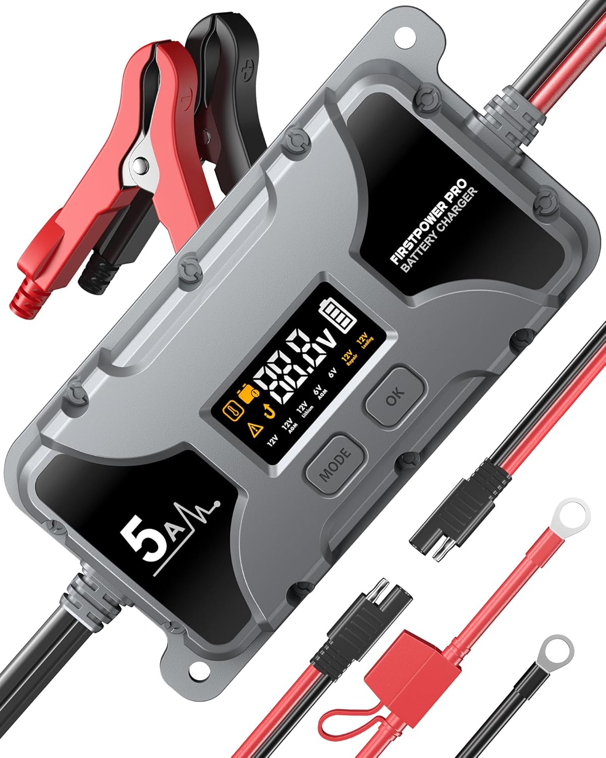FirstPower Pro: Fast Pulse Repair Car Charger