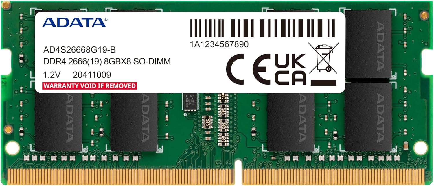 ADATA Premier 8GB DDR4 2666Mhz CL19 SODIMM Memory RAM Review