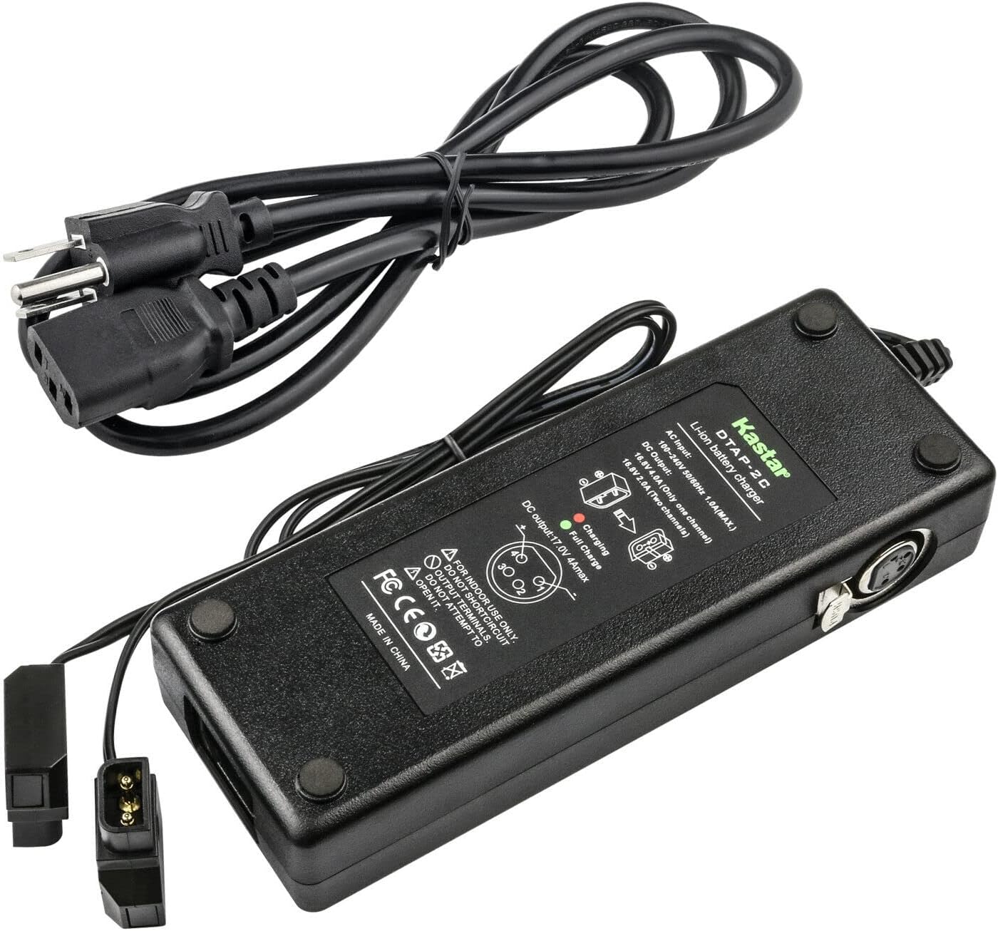 Kastar BP-C160 Dual D-Tap Charger for Anton Bauer Batteries