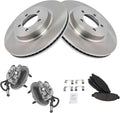 TRQ Front Brake Pad & Rotor Kit for 2003-05 Lincoln Aviator - Direct