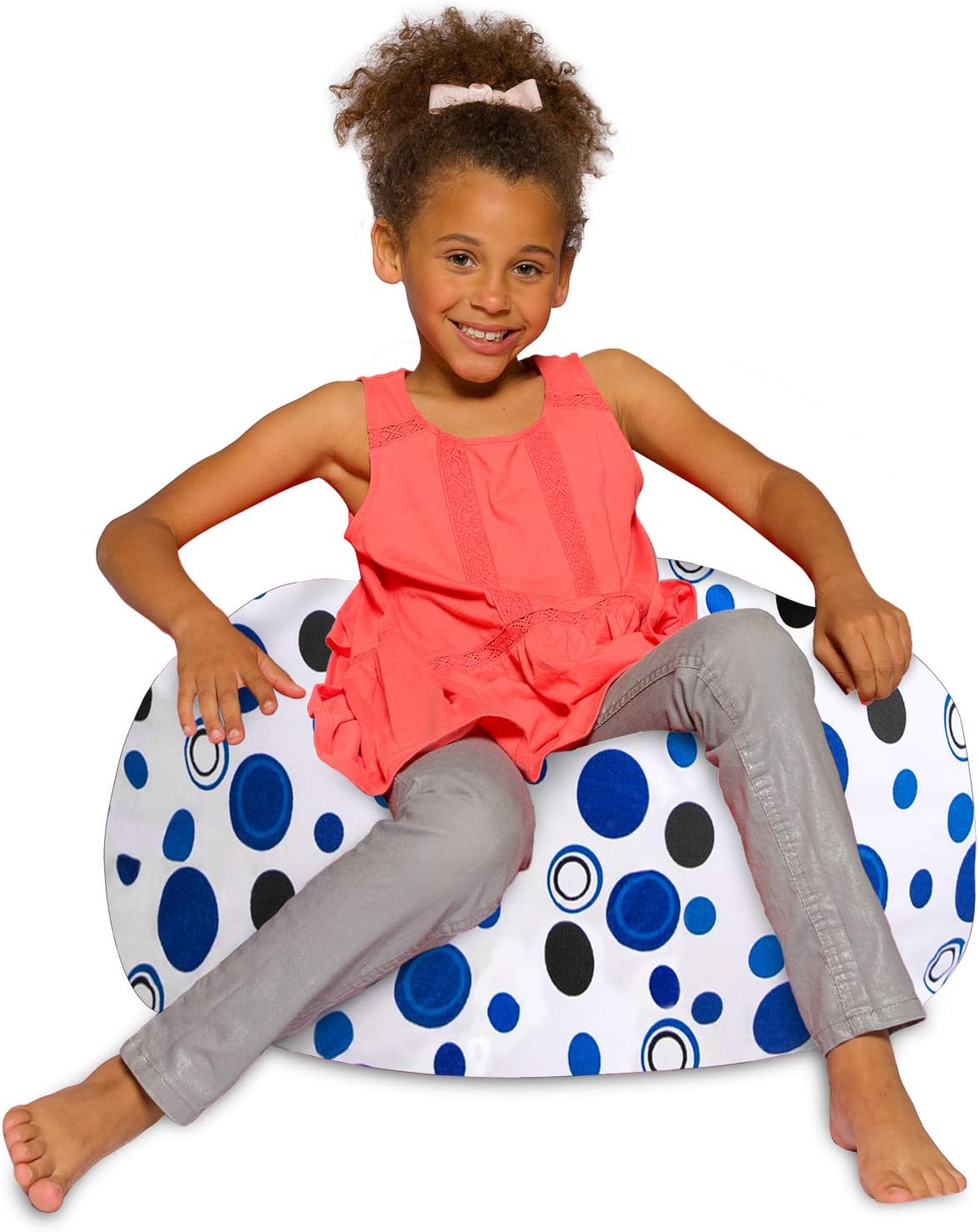 Posh Creations Bean Bag Chair for Kids and Adults - 27in Comfort
