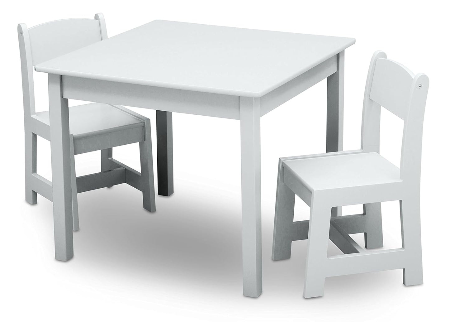 Delta Children MySize Kids Wood Table and Chair Set for Crafts