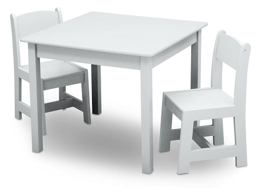 Delta Children MySize Kids Wood Table and Chair Set for Crafts