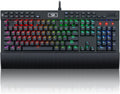 Redragon K550 RGB Gaming Keyboard - 12 Macro Keys, Aluminum Top