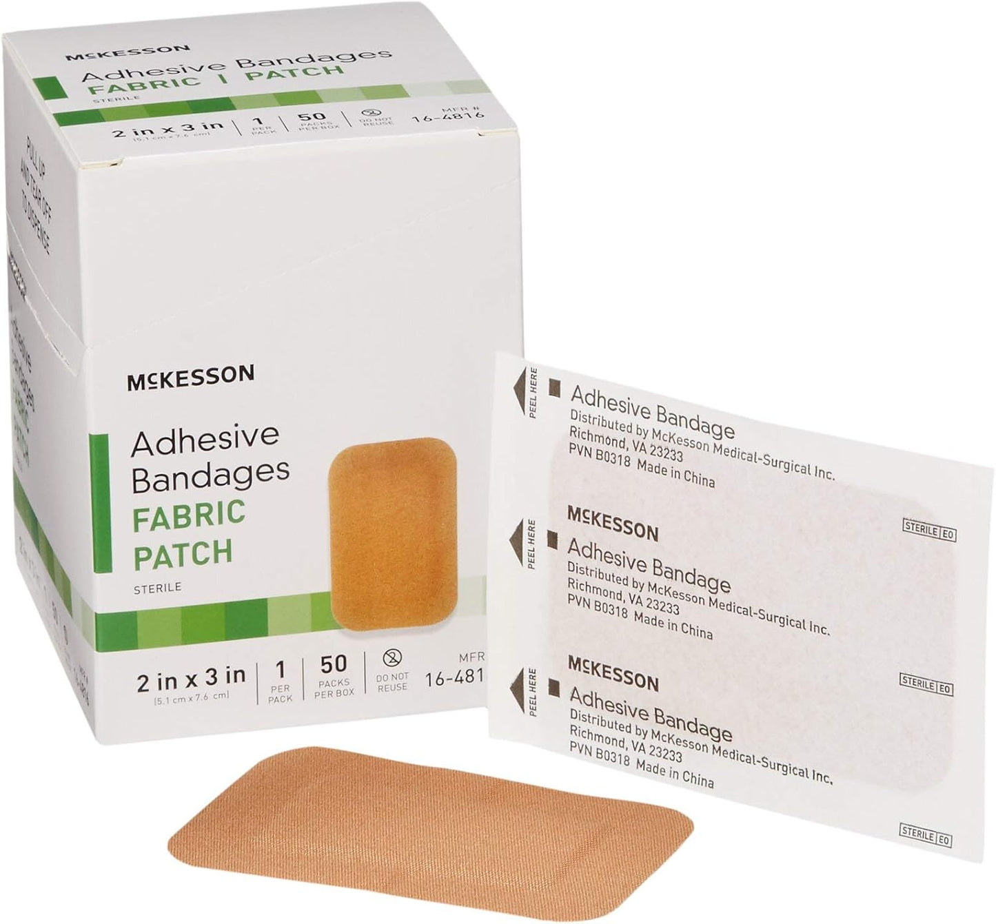 McKesson Adhesive Bandages for Comfortable Wound Care 1200 Count