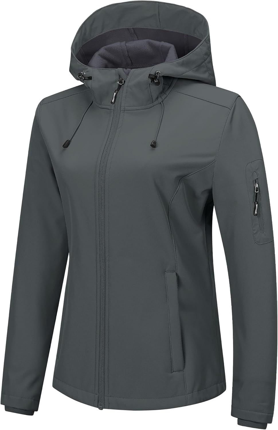 Outdoor Ventures Women's Softshell Jacket: Warm Waterproof Windbreaker