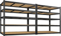 48 in W Garage Shelving Heavy Duty 3200LBS - 5 Tier Utility Rack
