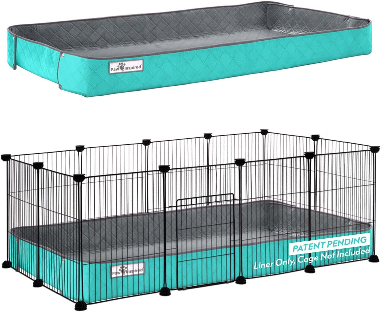 Critter Box Washable Cage Liner for Small Animals, 2x4 Size
