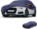 Universal Full Exterior Sedan Car Cover Waterproof All Weather - Navy