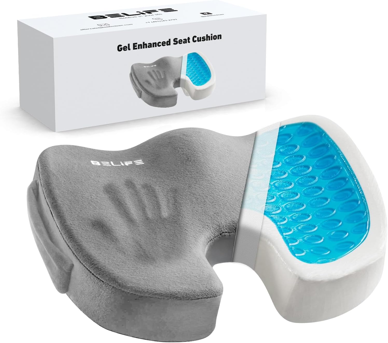 Belife Gel Seat Cushion - Ultimate Pain Relief