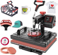 Slendor 5 in 1 Heat Press Machine 12x15 in Swing Away - Versatile