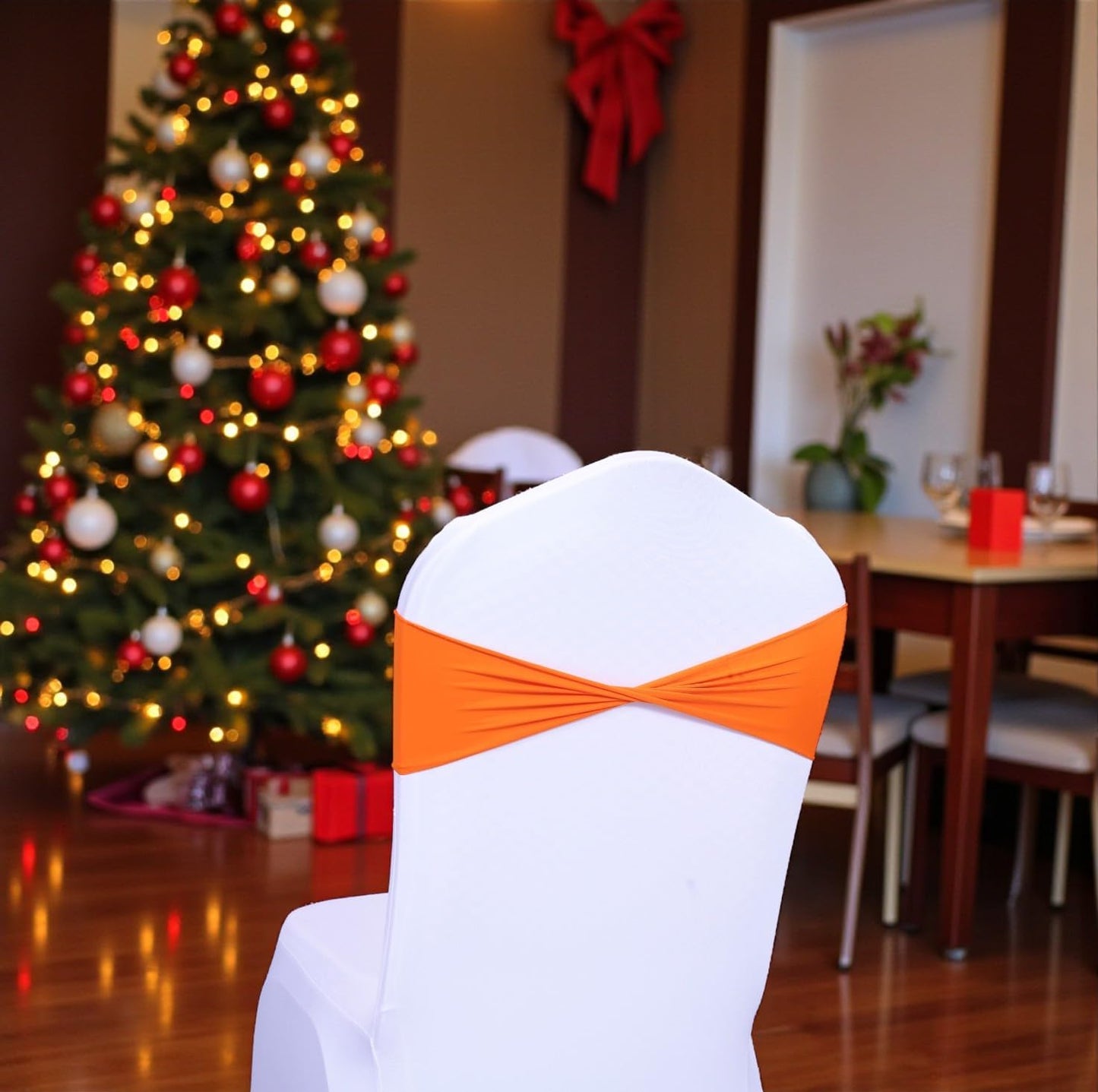 MDS Spandex Chair Sashes - 150 Pack for Weddings & Parties
