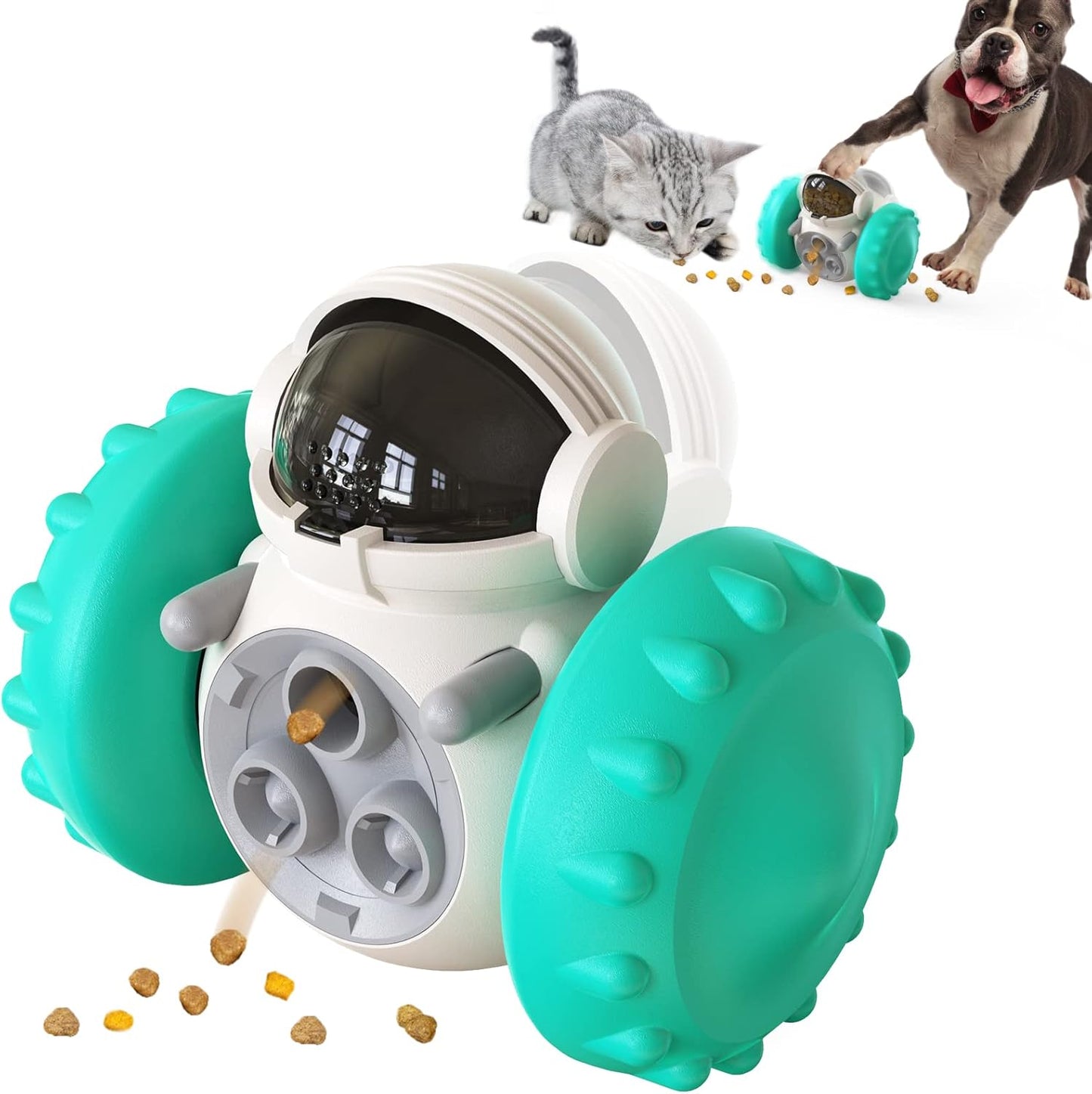 Blue Interactive Dog Toy: Keep Fido Busy