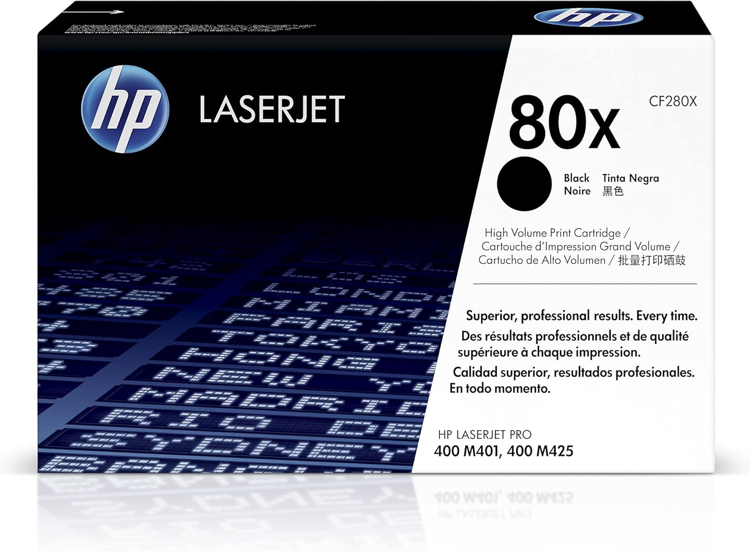 HP 80X Black High-Yield Toner Cartridge for LaserJet Pro Series