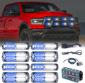 Sync Feature Emergency Strobe Grille Lights LED Ultra Slim - High
