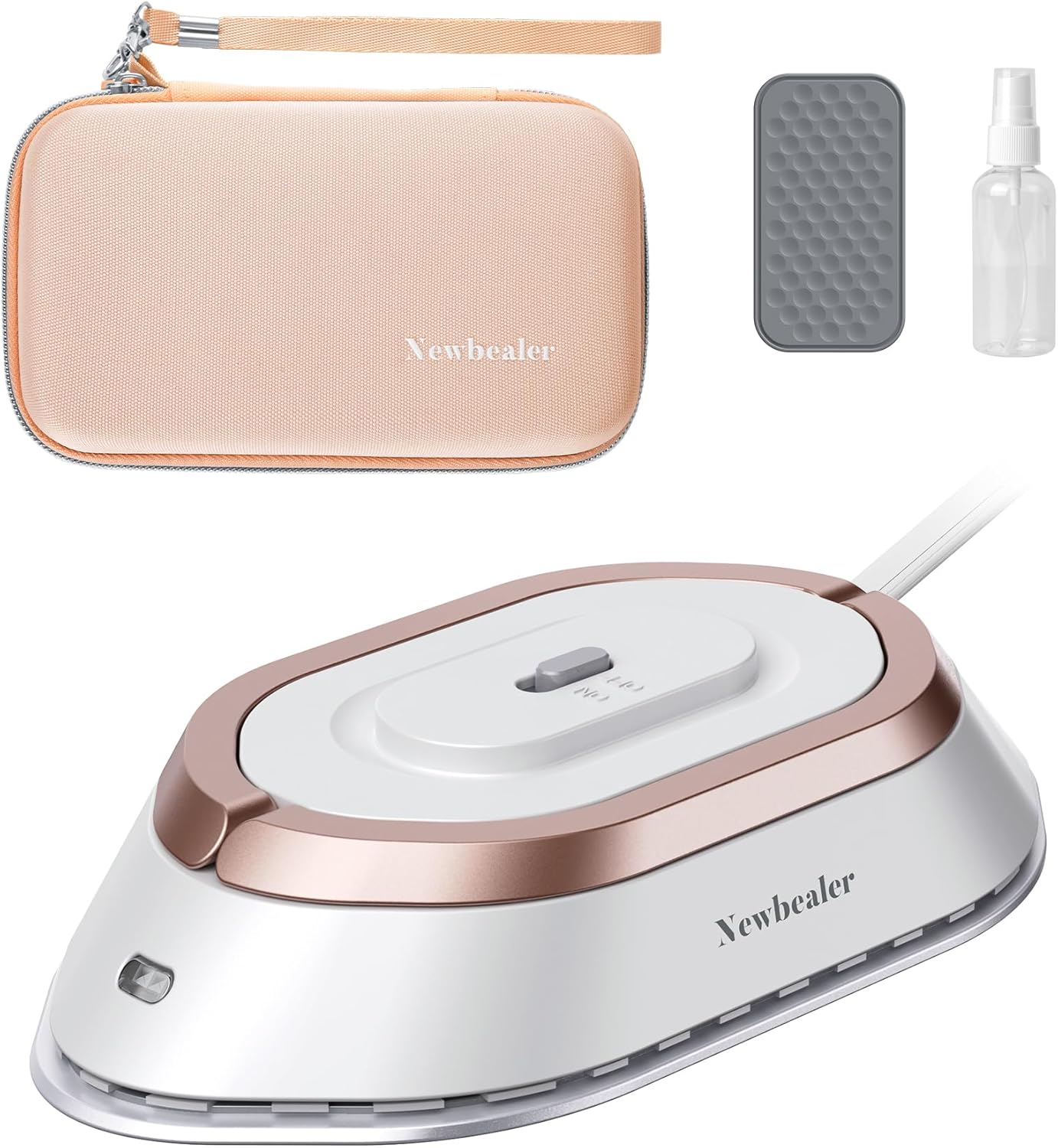 Newbealer Travel Iron with Global Voltage for Quick Touch-Ups