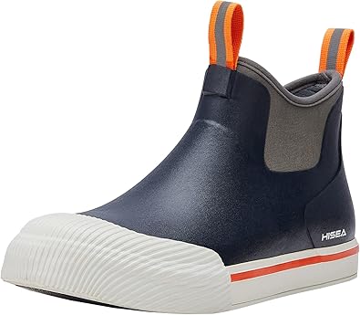 HISEA Men's Deck Boots: Waterproof Ankle Fishing Booties