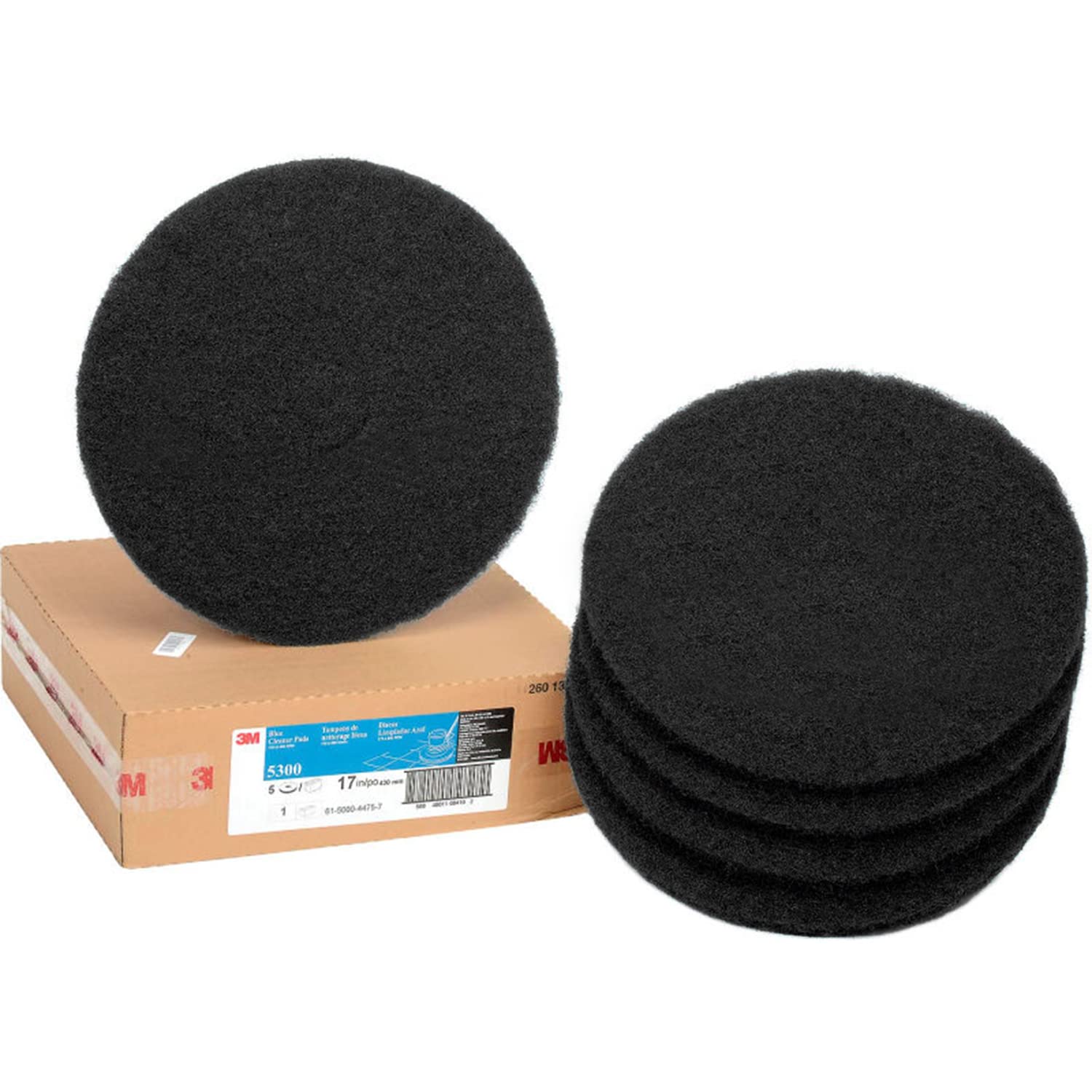 3M Black Stripper Pad 7200 for Effective Floor Finish Removal