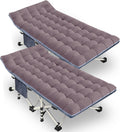 XXL Camping Cot 79in x 32in x 18in - Heavy Duty Folding Cot