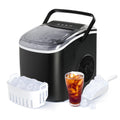 Simple Deluxe Countertop Ice Maker Machine - Fast 6-Min Bullet Ice