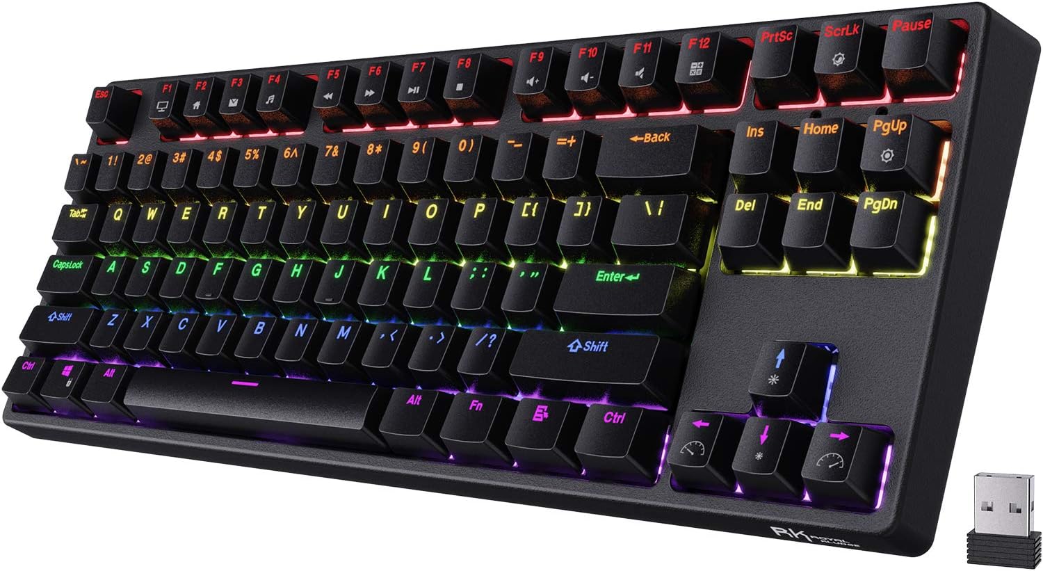RK87 Sink87G Wireless TKL Gaming Keyboard ~ Tactile Brown Switches