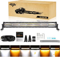 30 in 180W LED Light Bar - 6 Modes Spot Flood Combo for Offroad