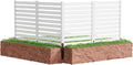 ROOMTEC Privacy Fence Panel Set - Outdoor Trash Can Enclosure| 38 characters