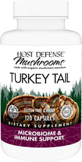 Host Defense Turkey Tail Capsules - Digestive & Immune Support