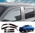 Visor Rain Guards Compatible with 2022-2025 Ford Maverick - Weather