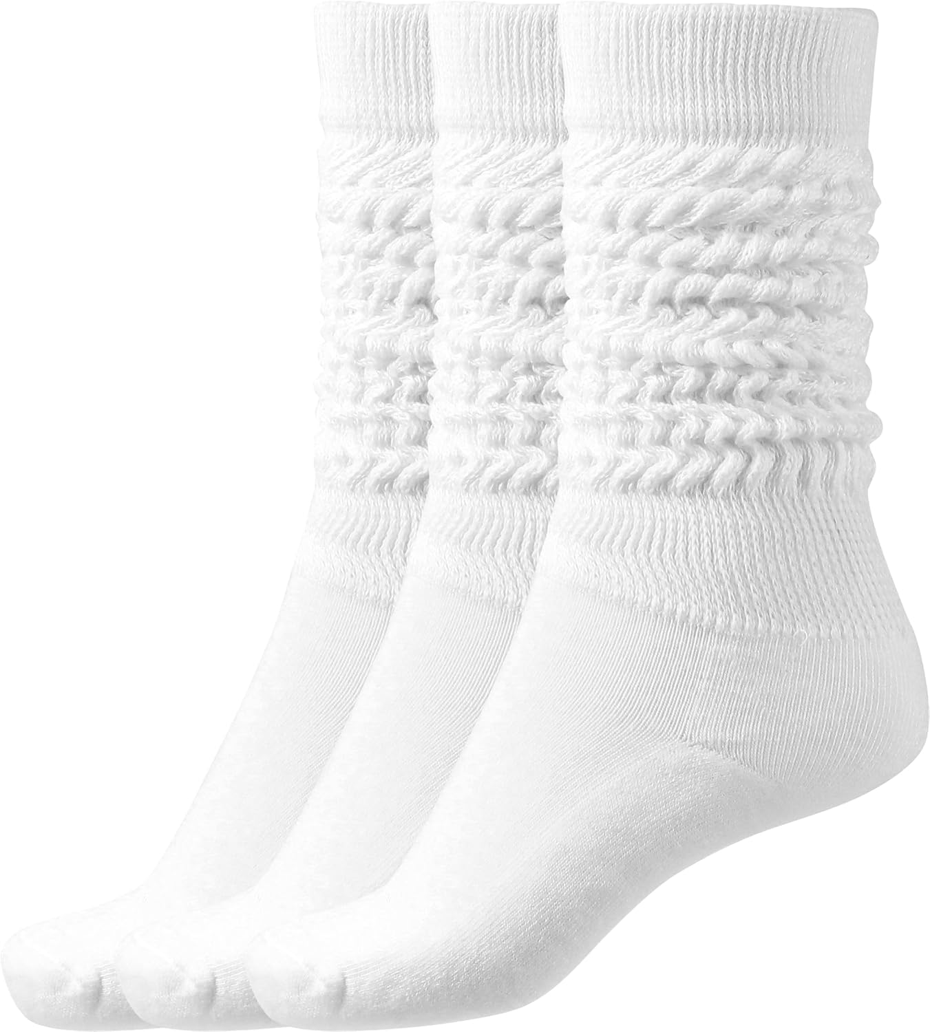 BomKinta Thigh High Scrunch Socks Size 5-11
