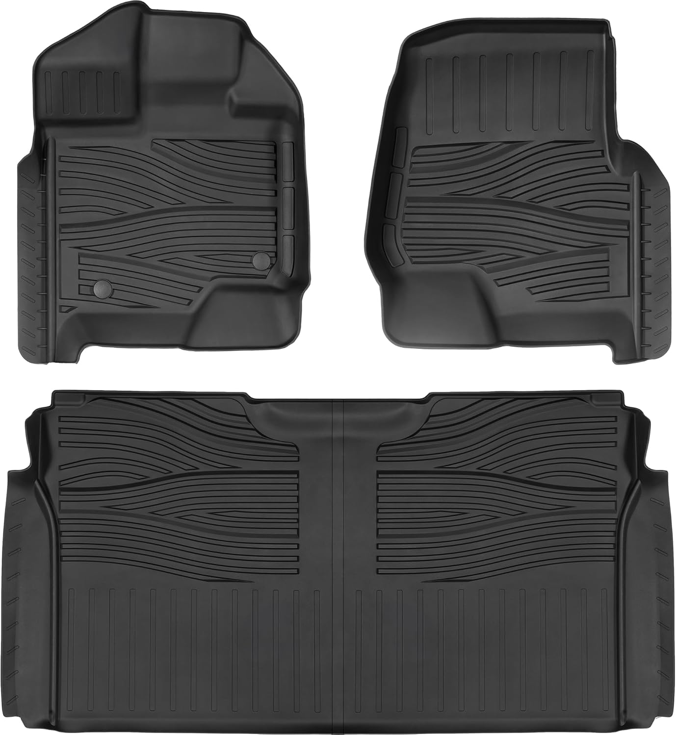 Custom Fit Floor Mats for 2015-2025 Ford F150 SuperCrew Cab