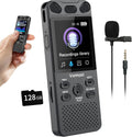 160GB Digital Voice Recorder with Playback for Meetings and Lectures