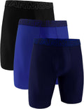 Under Armour Men's Performance Tech Long-Leg Boxer Brief 9ft Inseam