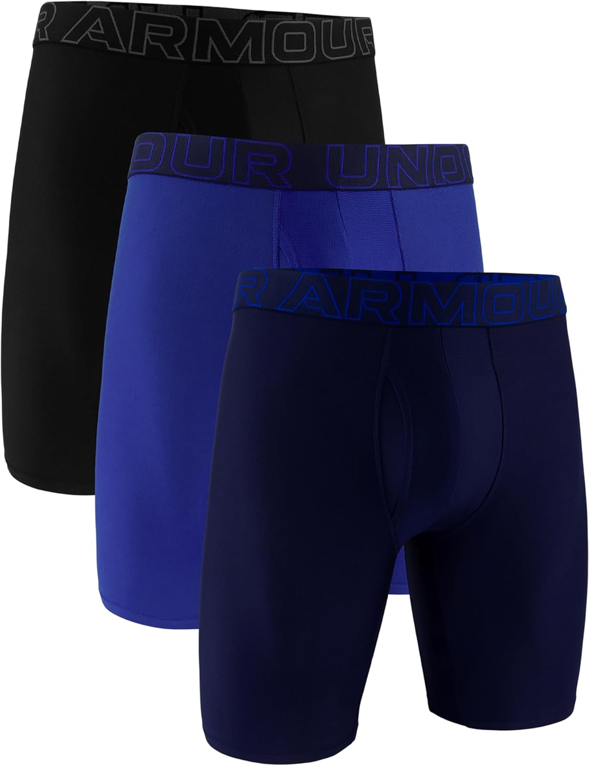 Under Armour Men's Multi-Pack Performance Tech Long-Leg Boxer Briefs