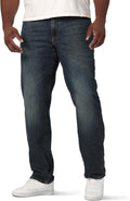 Lee Men's Big & Tall Extreme Motion Relaxed Straight Jean - Big & Tall