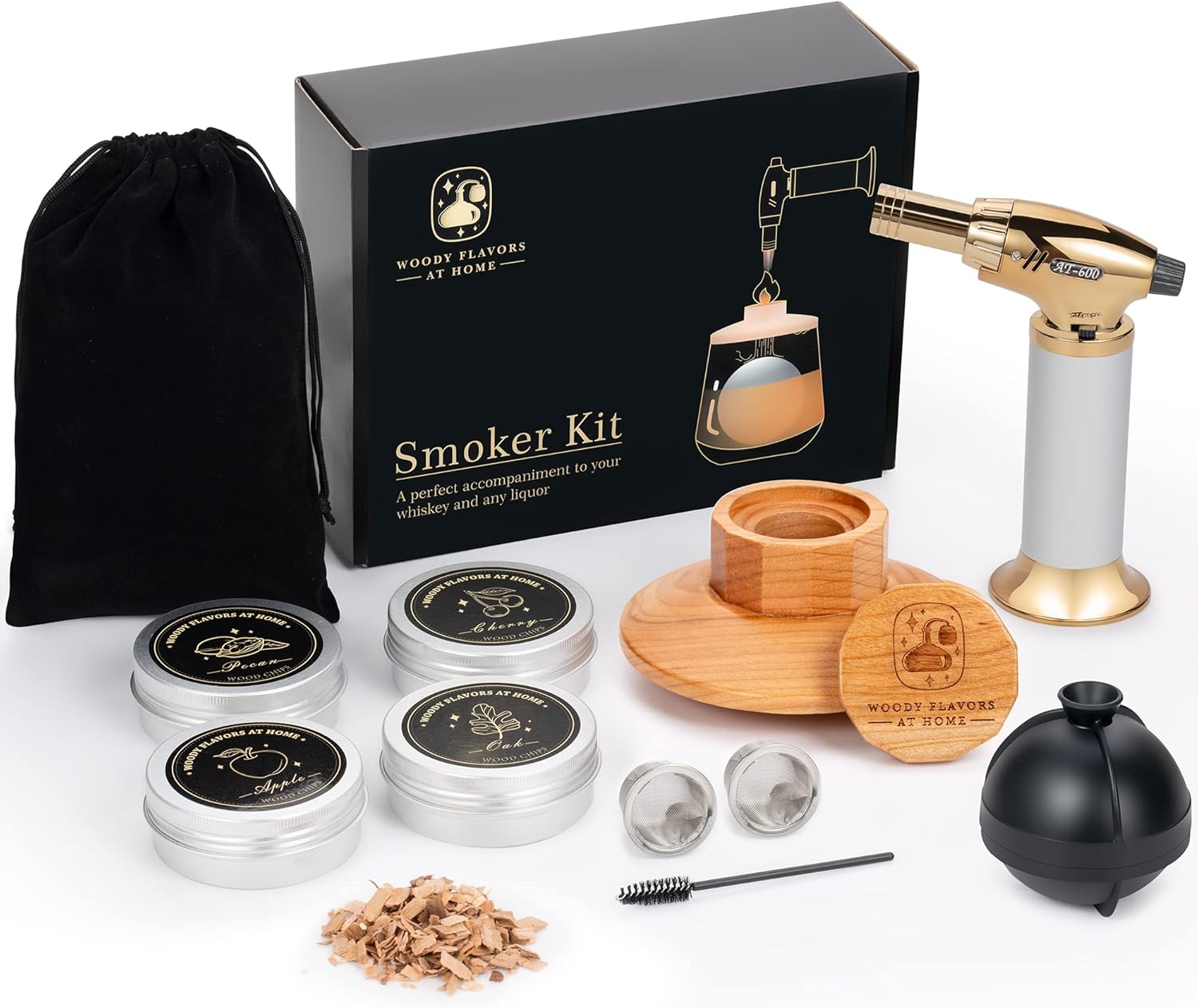 Home Bourbon Smoker Kit - Infuse Woody Flavors