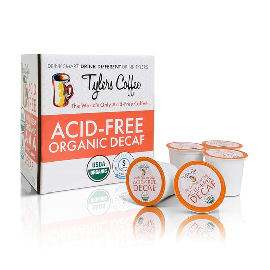 Tyler's Coffee Acid-Free Regular Medium Roast K-Cups for Health