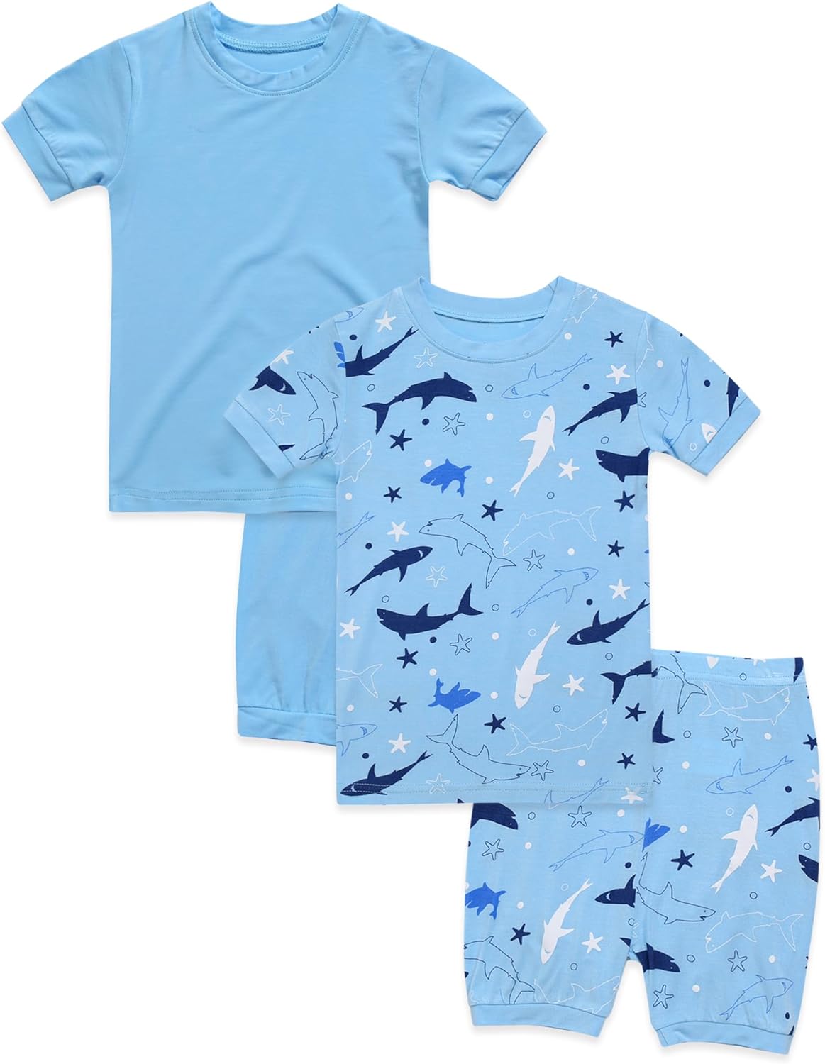 Vaenait Toddler Kids Animal Flower Pattern Summer Pajamas