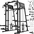 2200lb Smith Machine Squat Rack with LAT Pulldown - M4 2.0