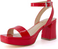 Women's Cherry Platform Dress Sandal - Memory Foam, Wide Fit Advice