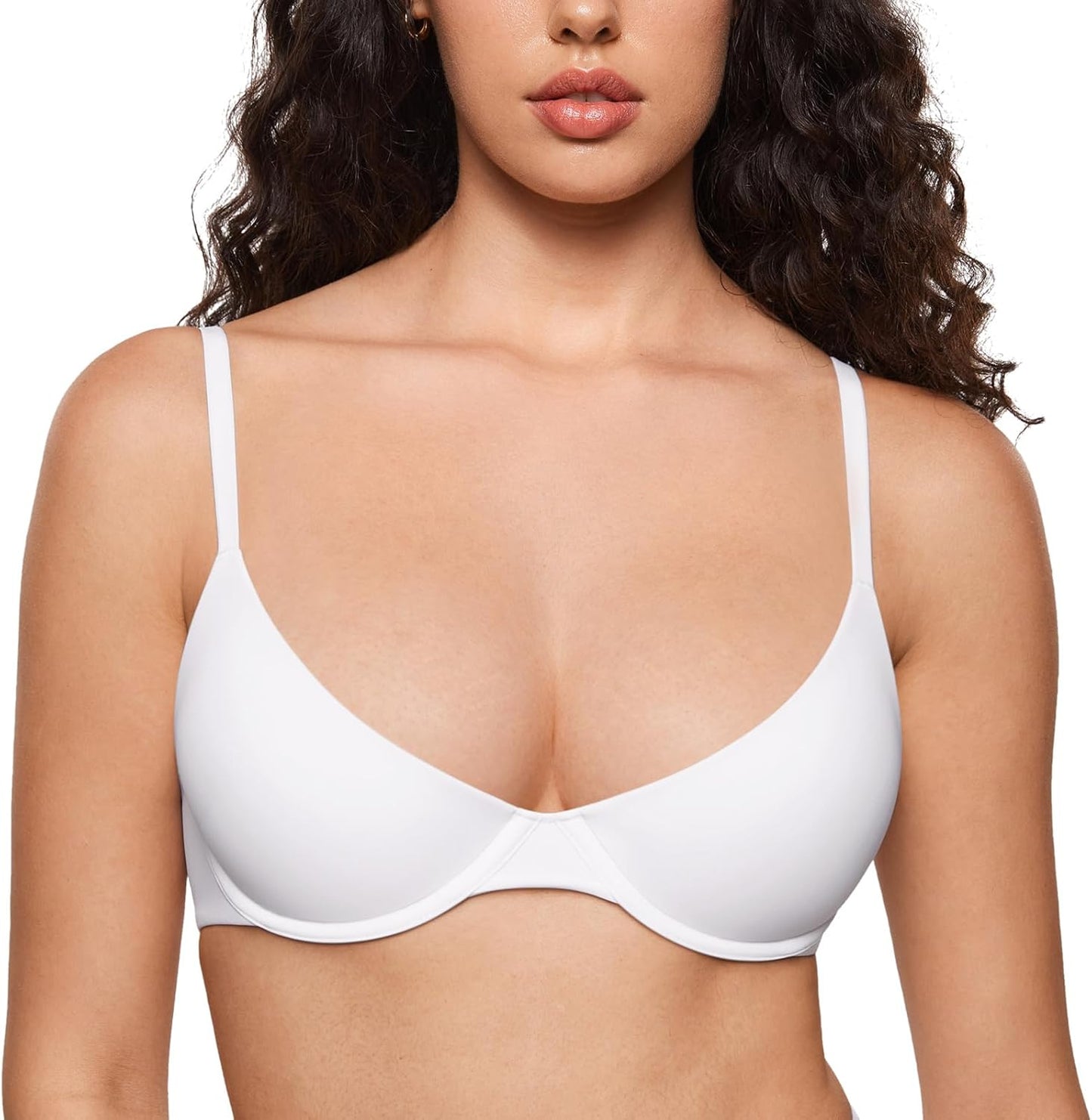 Inbarely Plus Balconette Bra - Lightly Padded Underwire Support