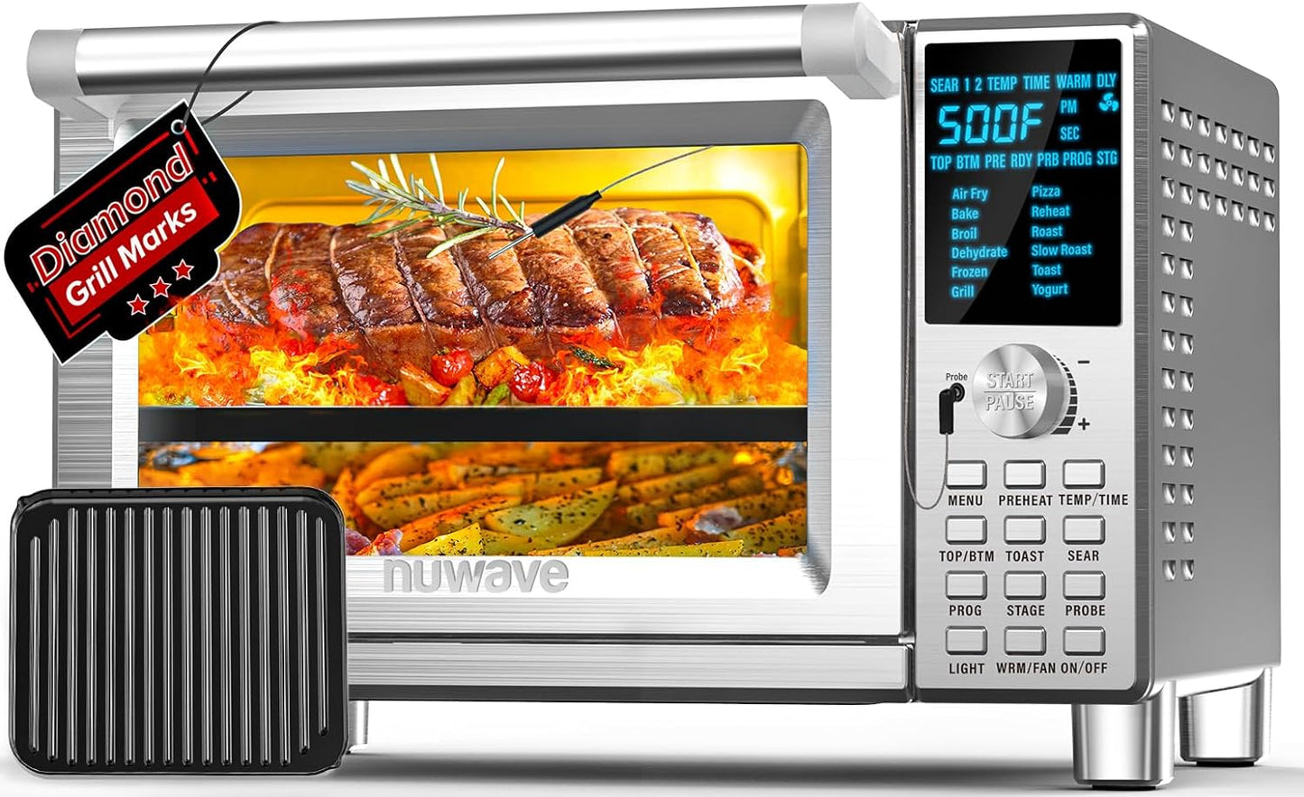 Nuwave 112-in-1 Smart Grill Combo - Original Flavors & Marks