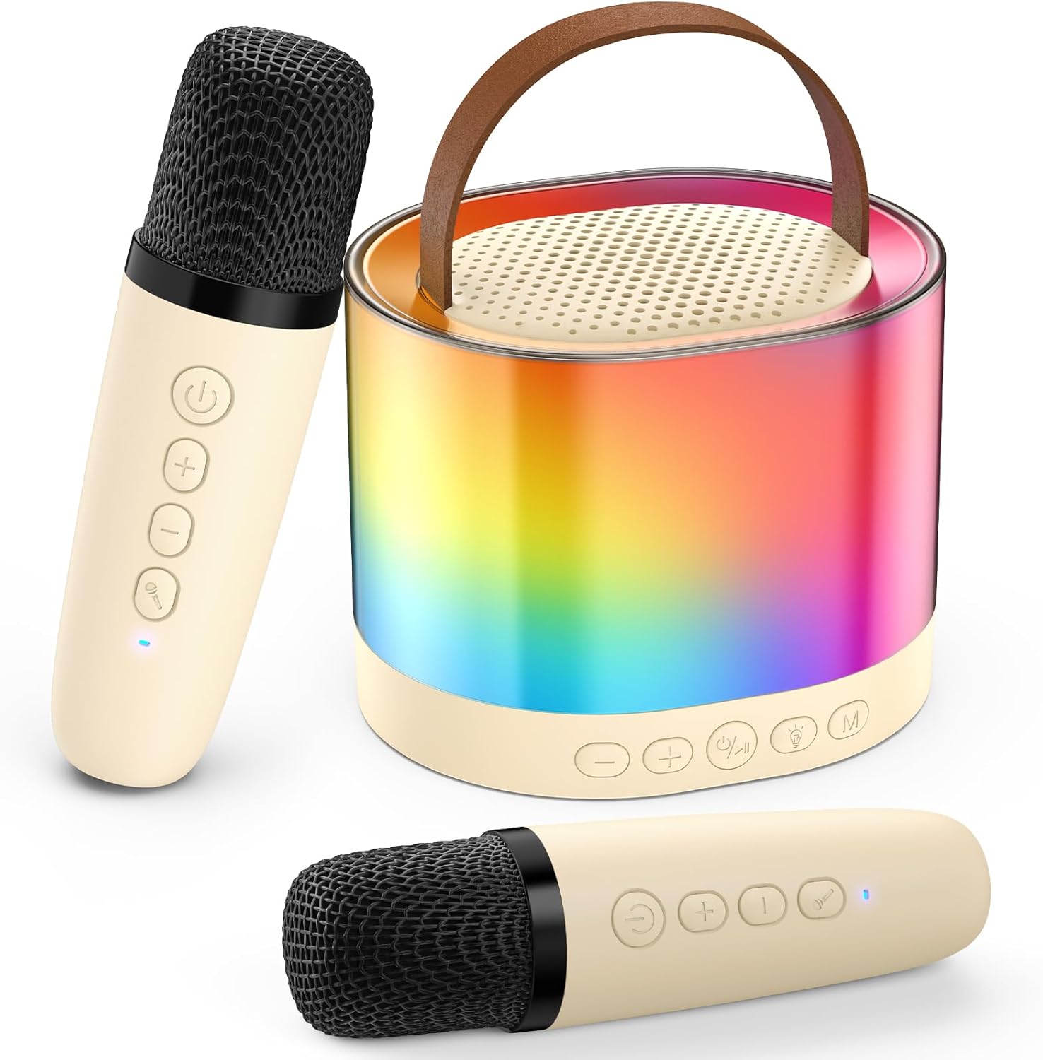 Portable Karaoke Speaker with LED Lights - PPMIC