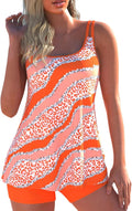 ROSEWE 2025 Tankini Swimsuit Set for Women - Modest Two Piece