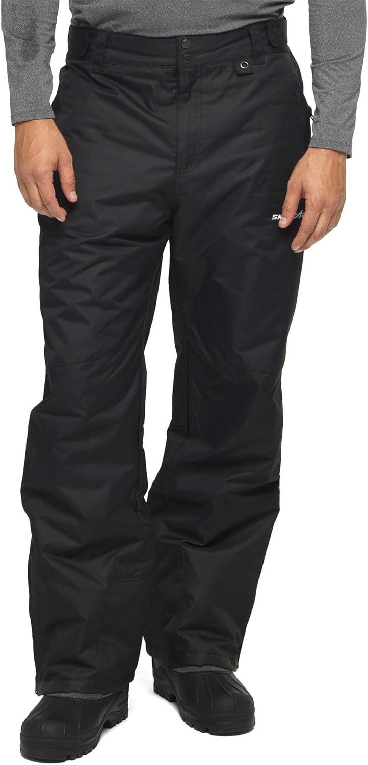 SkiGear mens Essential Snow Pants for Ultimate Winter Comfort