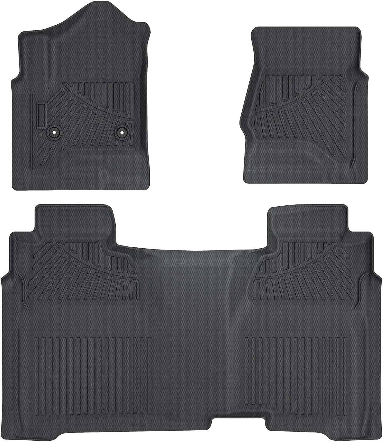 Custom Fit All Weather Floor Mats for Chevy Silverado & Sierra
