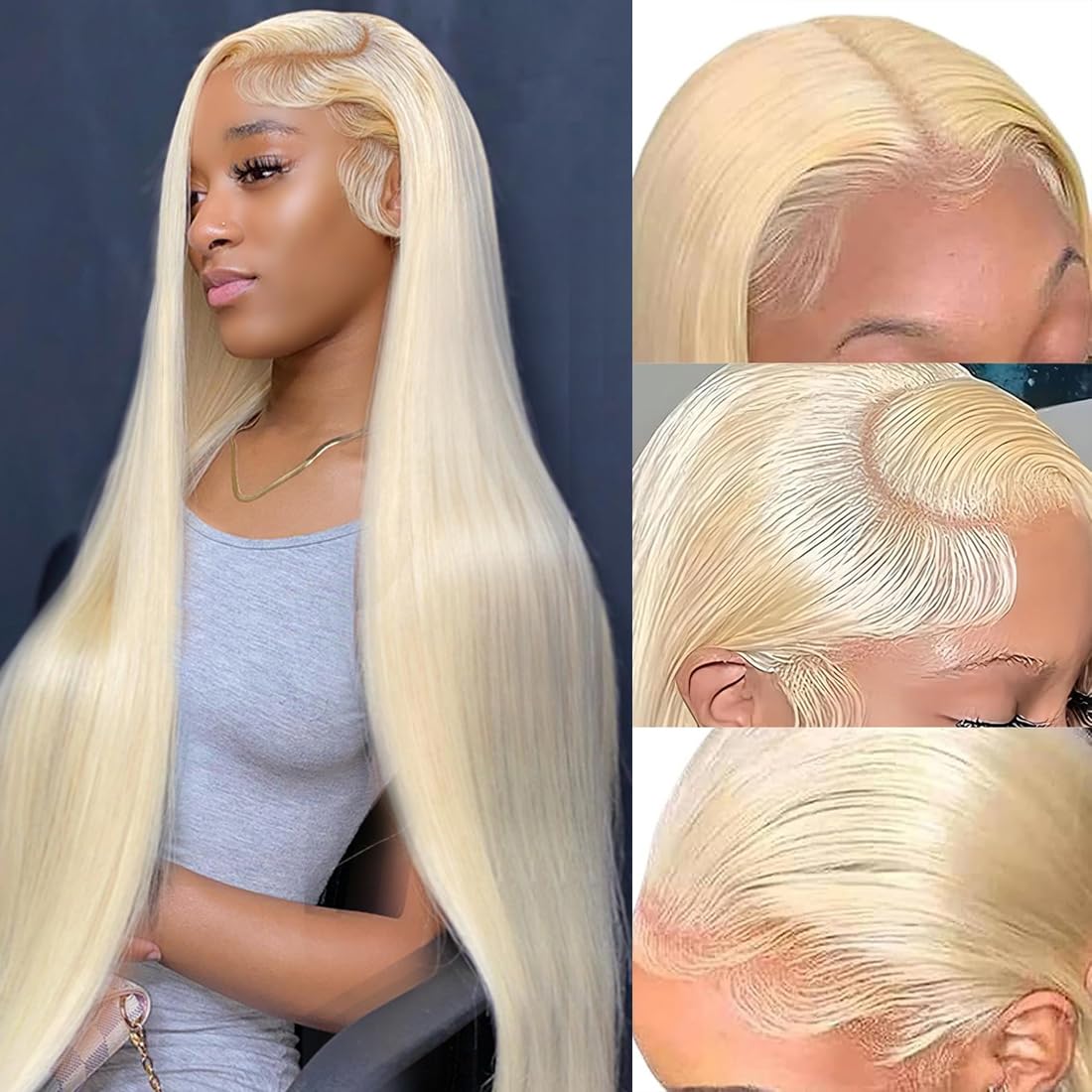 28 Inch 613 Lace Front Wig Human Hair for Stunning Styles